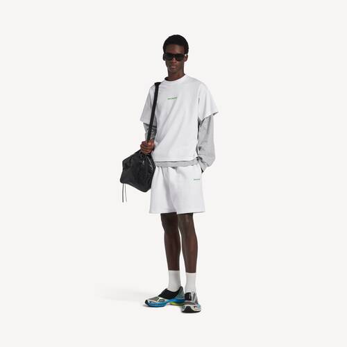 pantalones cortos balenciaga back ajuste relajado