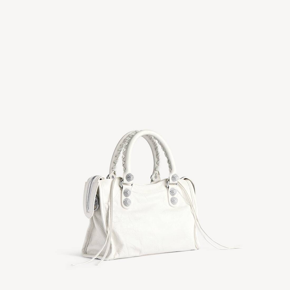 발렌시아가 여성용 르 시티 백 스몰 자이언트 스터즈 위드 Rh 8660292ACFN1000