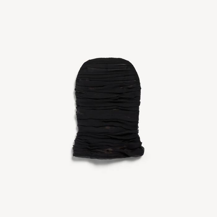 Women's Fitted Bustier Top in Black - Women | Balenciaga Cyprus EN - Image 2
