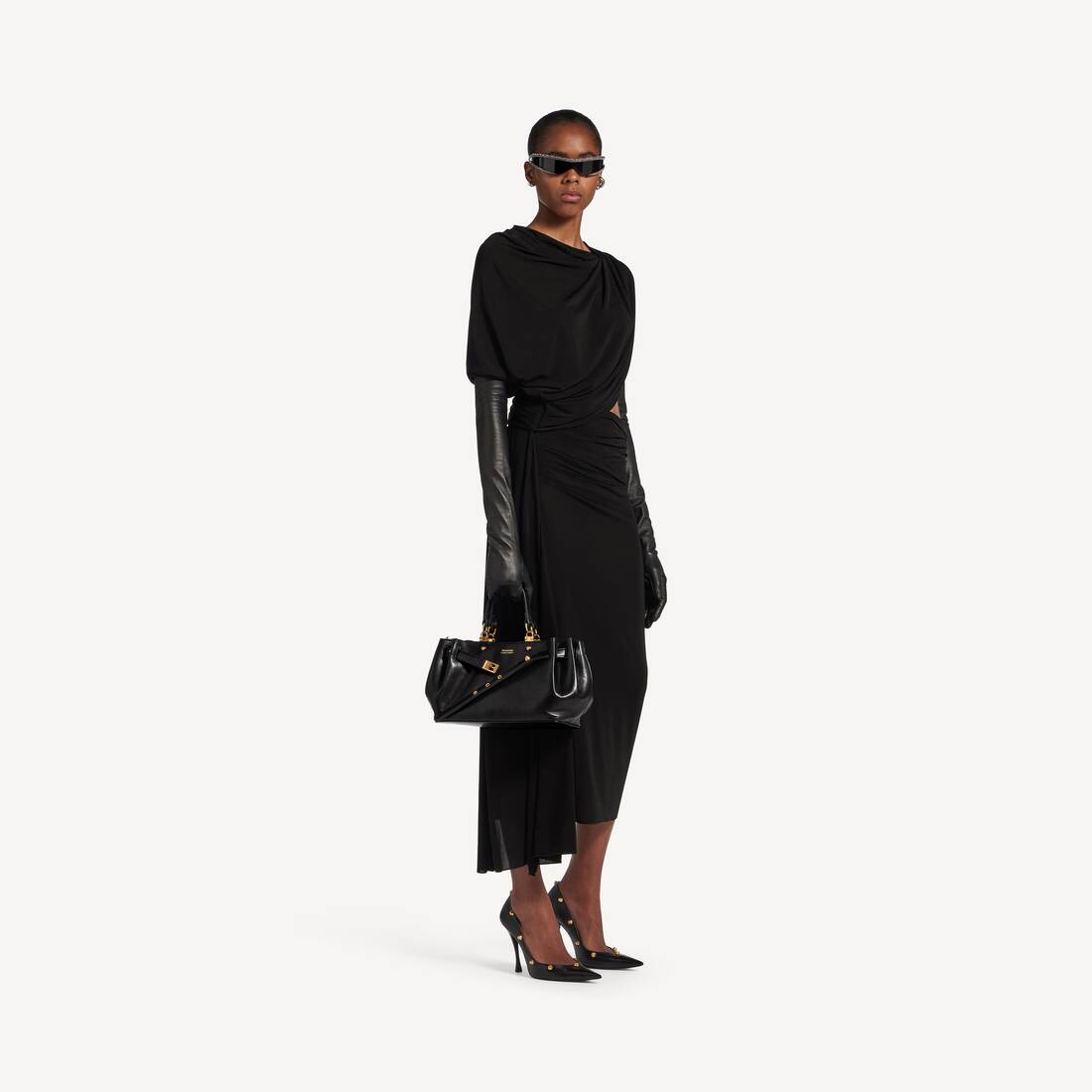 Women's Fan Carry All Bag Small in Black | Balenciaga United States EN - Image 7