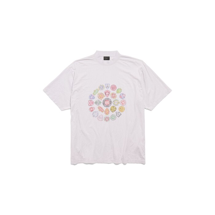 spiral crest中号版型t恤