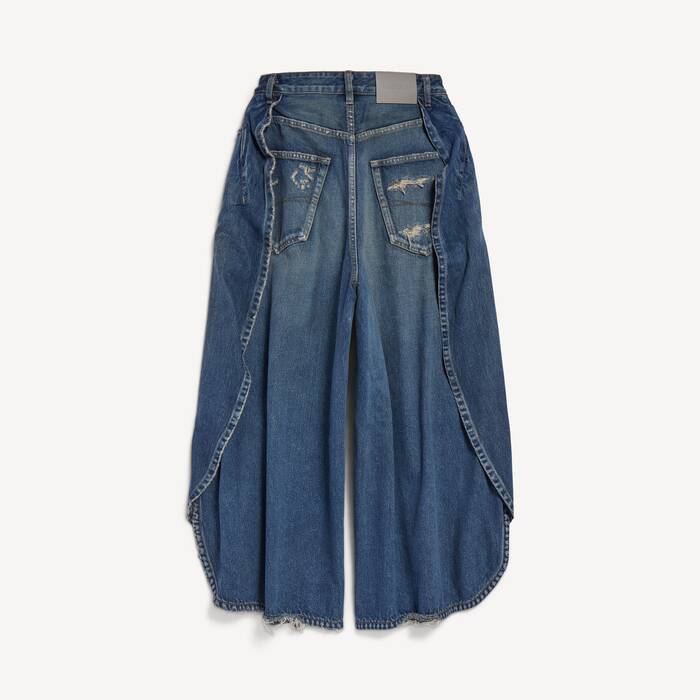 ダーク オーシャン の ウィメンズ Aフィット チューリップパンツ - ウィメンズ | Balenciaga 日本 JA - Image 2