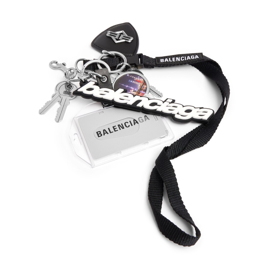 Men's Keychain Badge Full Charms in Multicolor