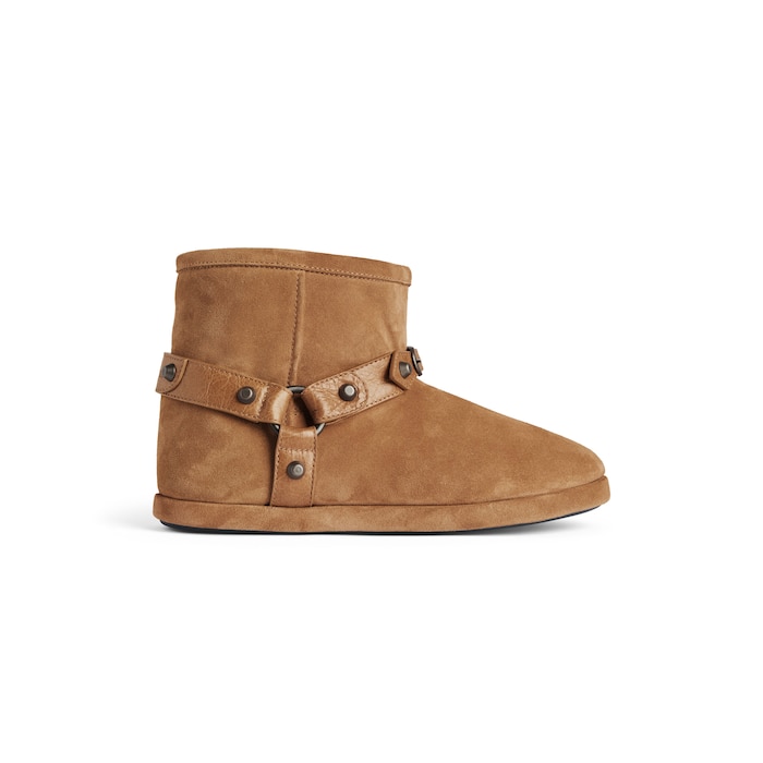 【BALENCIAGA】バレンシアガ BBモノグラム ショートスエードブーツ BALENCIAGA】バレンシアガ BBモノグラム ショートスエードブーツ