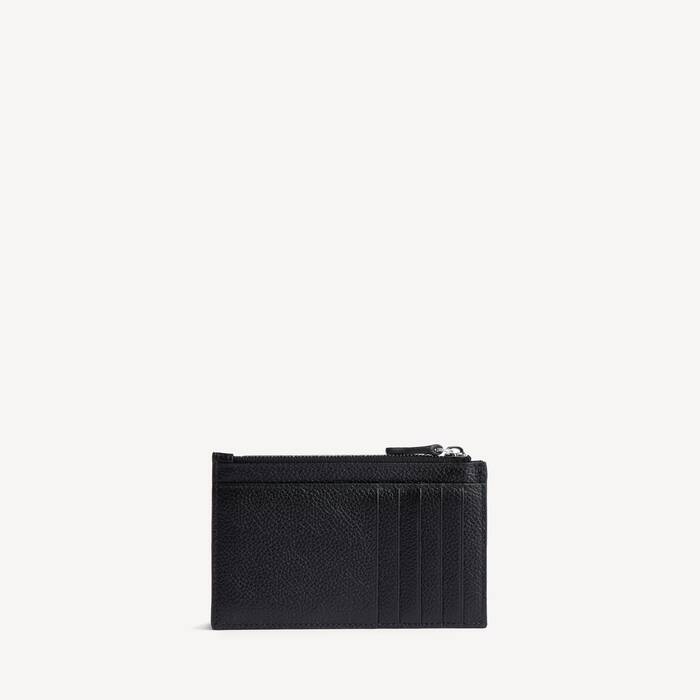 Men's Cash Large Long Coin And Card Holder in Black - Men | Balenciaga United States EN - Image 2
