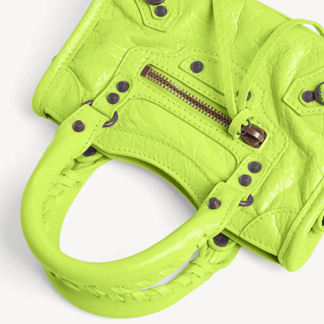 Women's Le City Bag Nano in Granny Green | Balenciaga Netherlands EN - Image 6