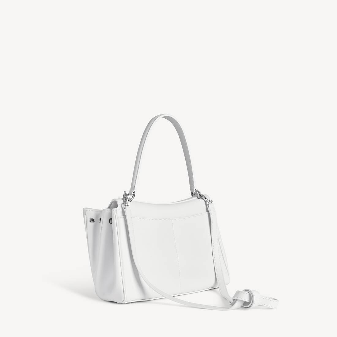 Sac &Agrave; Main Rodeo Petit pour Femme en Blanc Optique | Balenciaga Suisse FR - Image 3