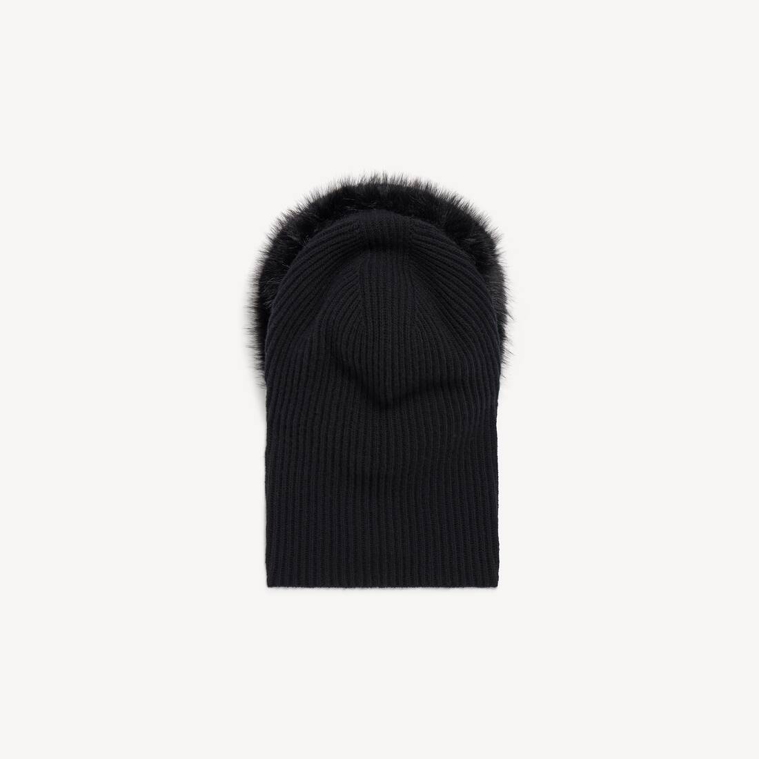 Women's Knit Hood in Black | Balenciaga Republic Of Korea EN - Image 2