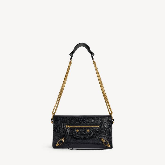 Women's Le City Clutch With Chain in Black - Women | Balenciaga Canada EN - Image 1