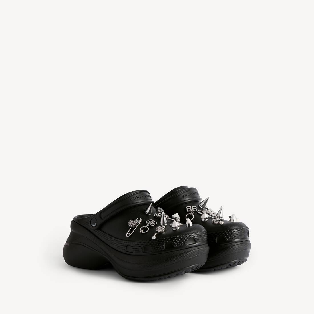 Men's Crocs&trade; Mule Jibbitz&trade; in Black | Balenciaga United States EN - Image 2