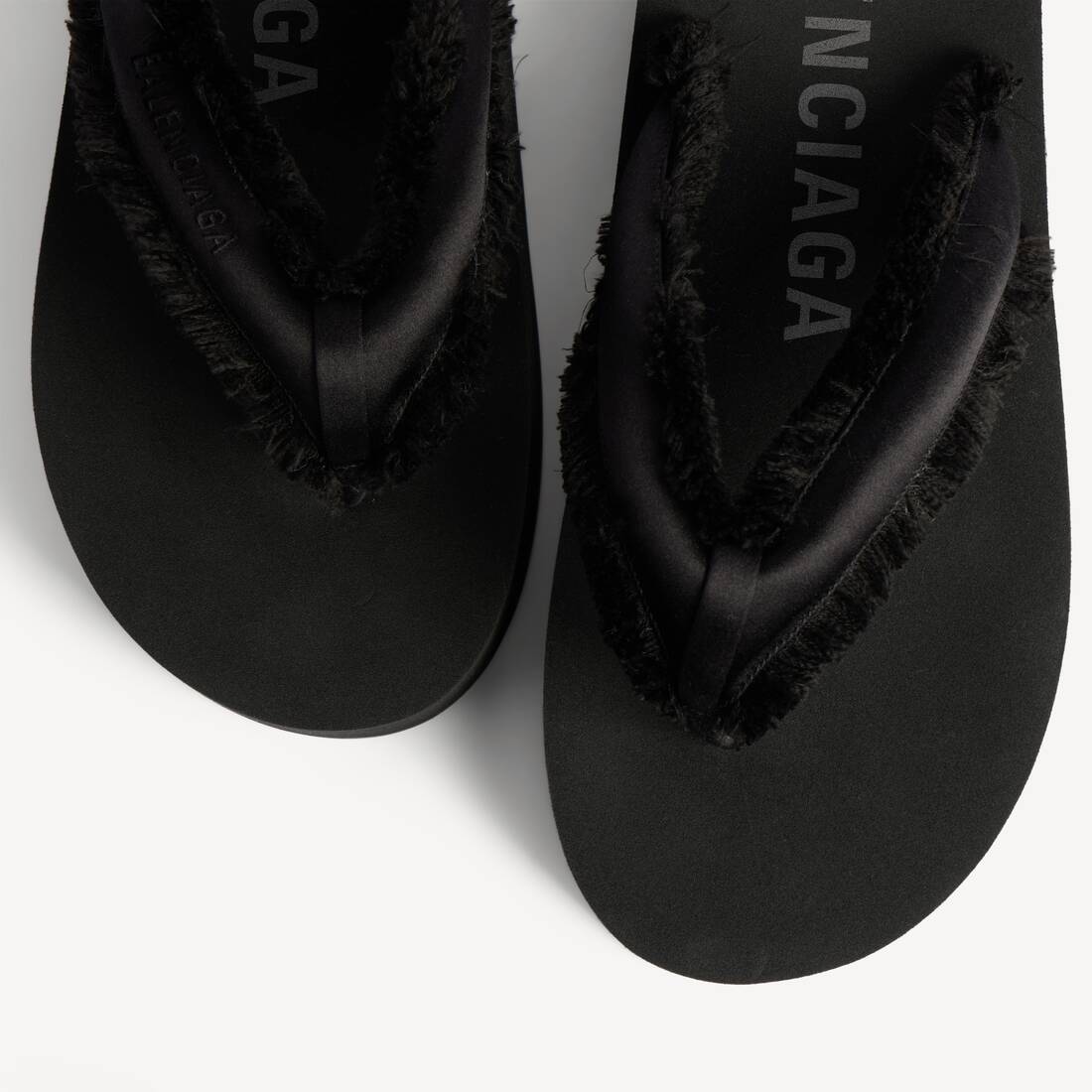 Chancla Jet Lag para Mujer en Negro | Balenciaga Espa&ntilde;a ES - Image 2