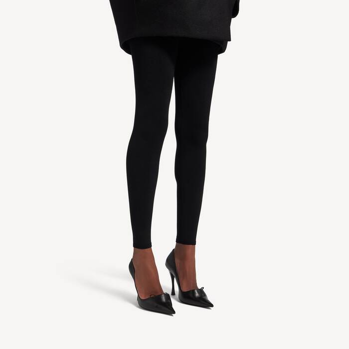 Leggings Techwear para Mujer en Negro - Mujer | Balenciaga Estados Unidos ES - Image 3