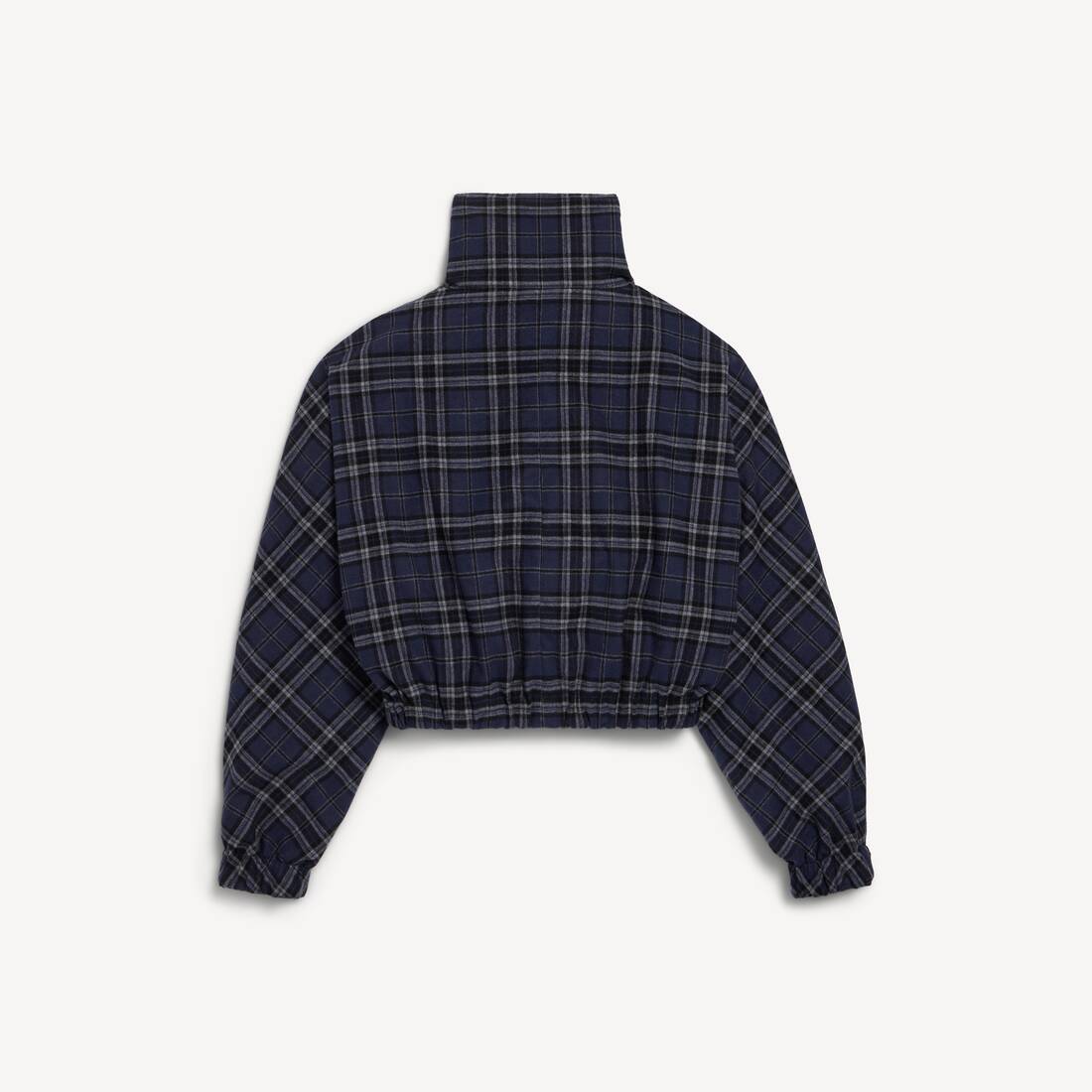 双面派克大衣 为 所有 在 墨黑色 | Balenciaga 新加坡 ZH - Image 4