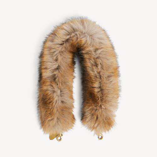 hair‑effect fabric strap