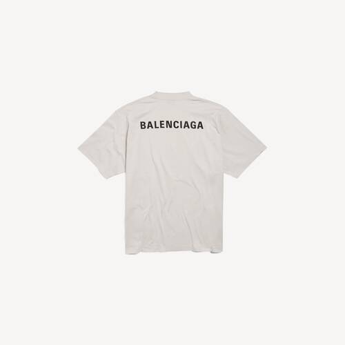 t-shirt new balenciaga back fit medium