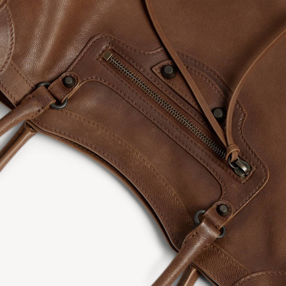 Bolso Tote Le City Peque&ntilde;o para Mujer en Caramelo | Balenciaga Espa&ntilde;a ES - Image 6