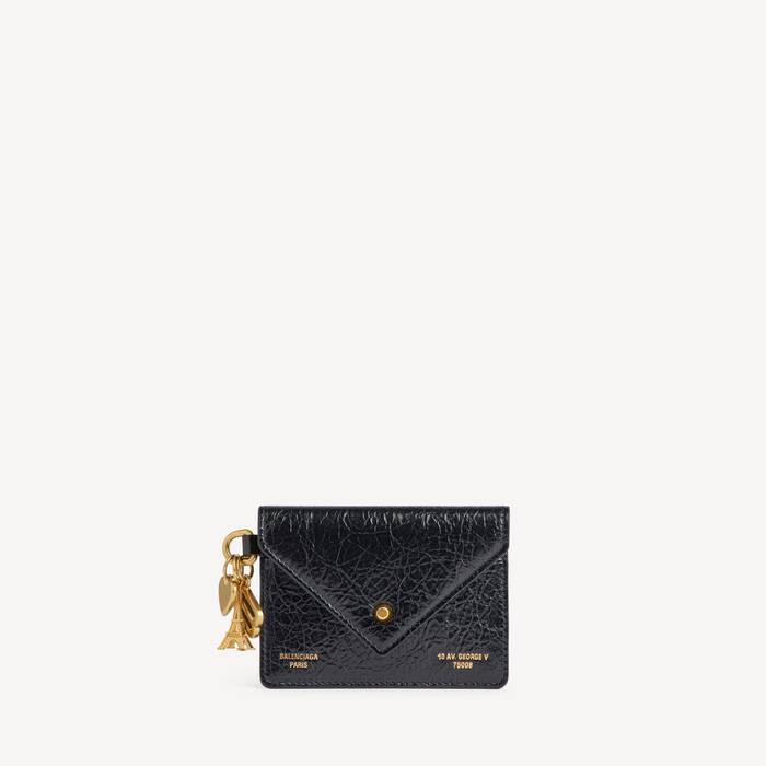 Women's Token Card Holder in Black - Women | Balenciaga Australia EN - Image 1