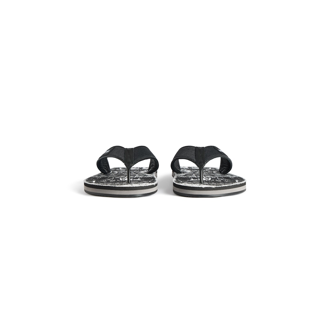 Men's Sunset Thong Flat in Black