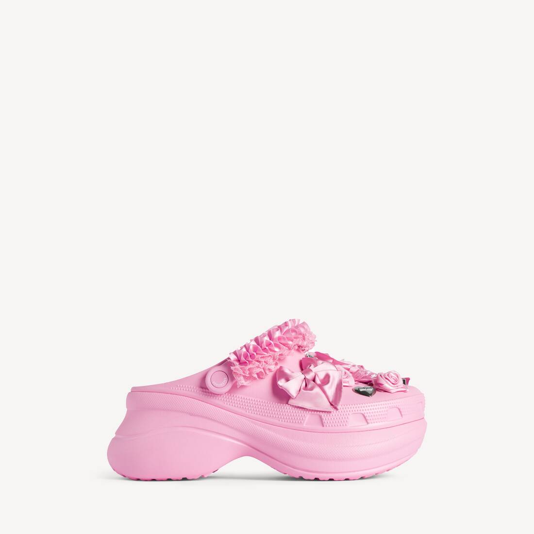 Women's Crocs™ Mule Jibbitz™ in Light Pink Balenciaga AE