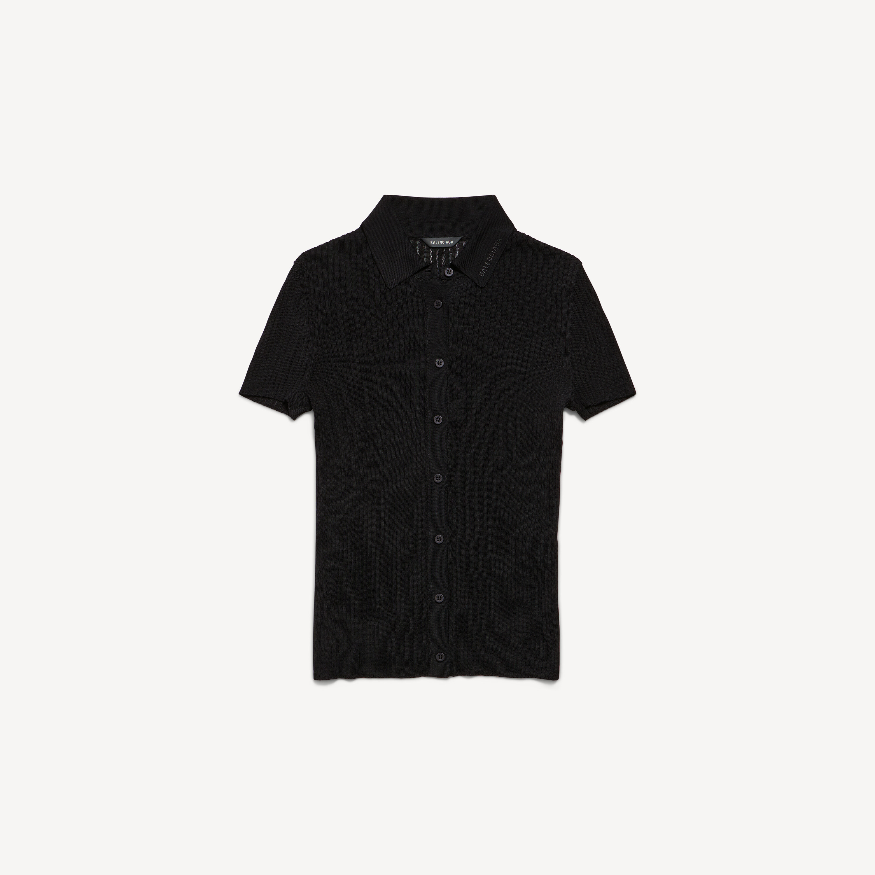 Women's Short Sleeve Shirt in Black