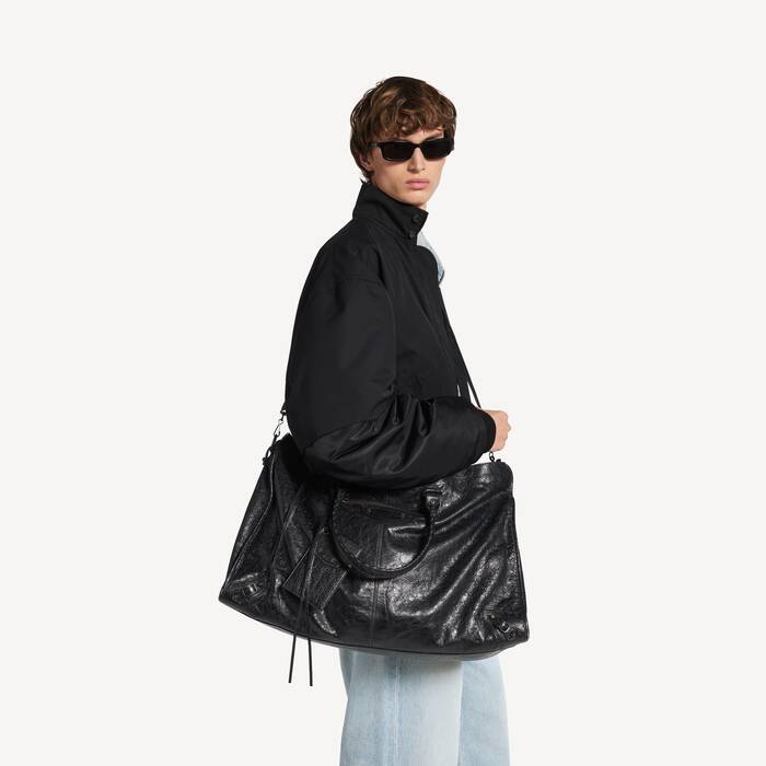 Men's Le City Travel Bag in Black - Men | Balenciaga Slovakia (slovak Republic) EN - Image 2