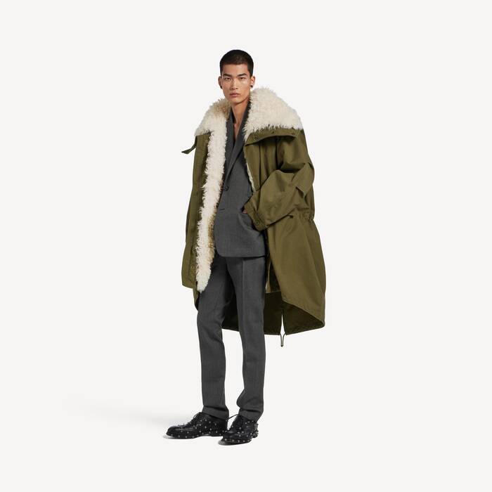 ダークグレー の メンズ テーラーリングパンツ - メンズ | Balenciaga 日本 JA - Image 1