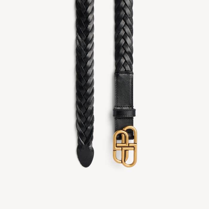 Bb Schmaler G&uuml;rtel f&uuml;r Damen in Schwarz - Damen | Balenciaga Deutschland DE - Image 1