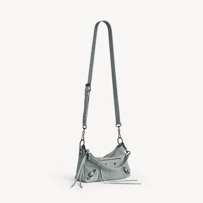 Bolso Le City Moto Peque&ntilde;o para Hombre en Gris Azulado - Hombre | Balenciaga Espa&ntilde;a ES - Image 2