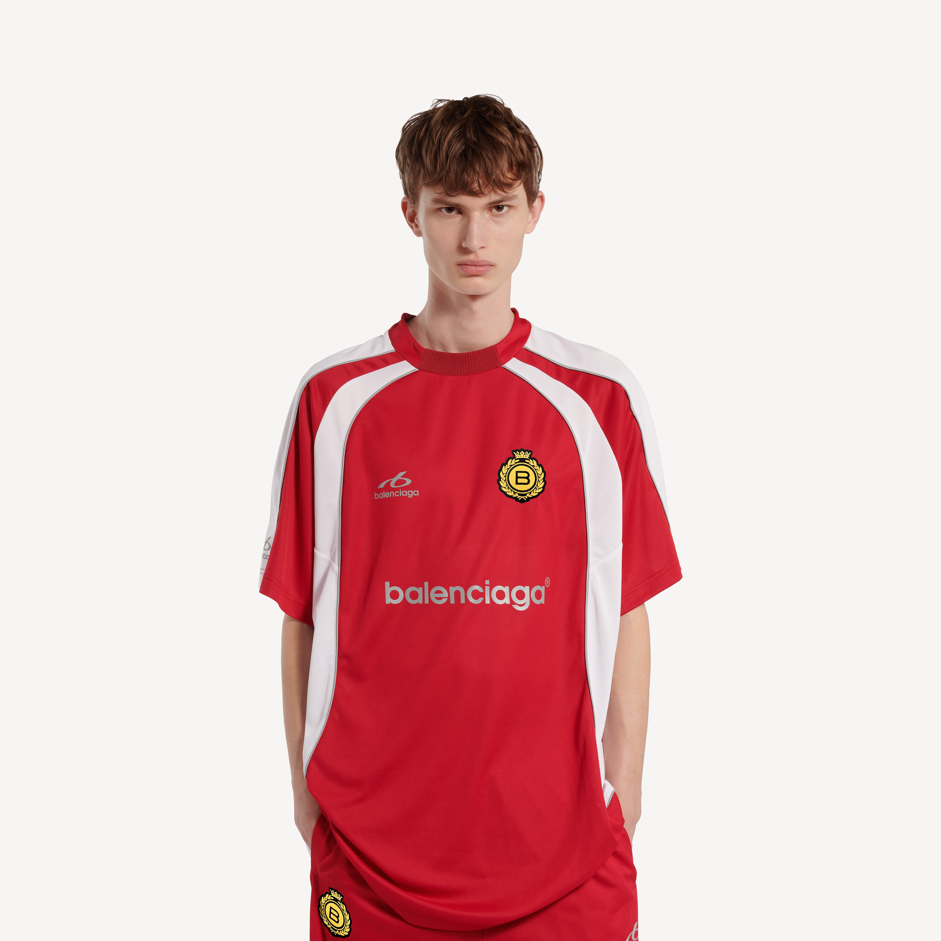 Balenciaga soccer oversized t-shirt