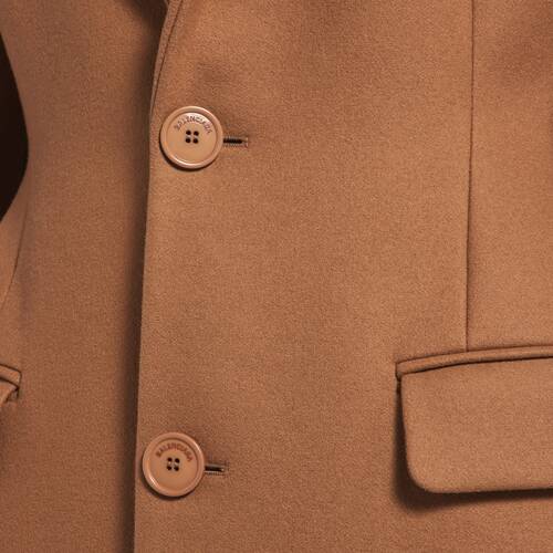 single-breasted coat