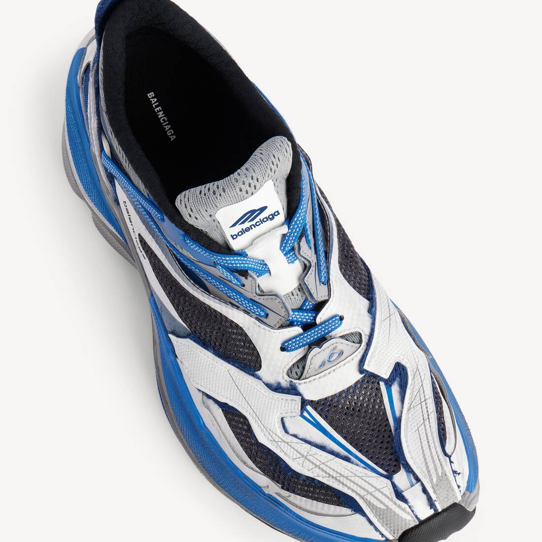 Sneaker Jet da Uomo in Bianco/blu/nero | Balenciaga Italia IT - Image 2