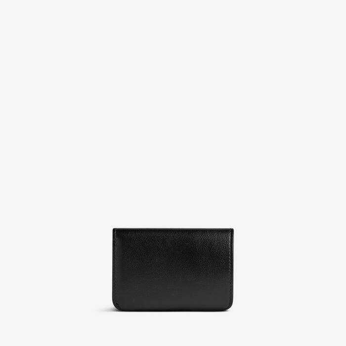 Portafoglio Cash 2.0 Mini da Donna in Nero - Donna | Balenciaga Italia IT - Image 2