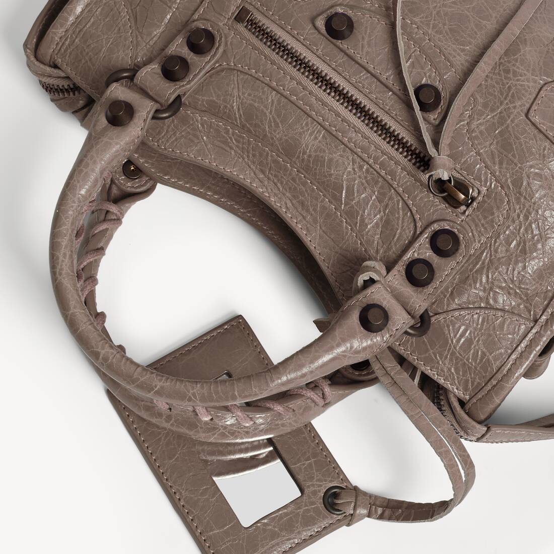 Women's Le City Bag Mini in Dark Noix | Balenciaga United Kingdom EN - Image 6