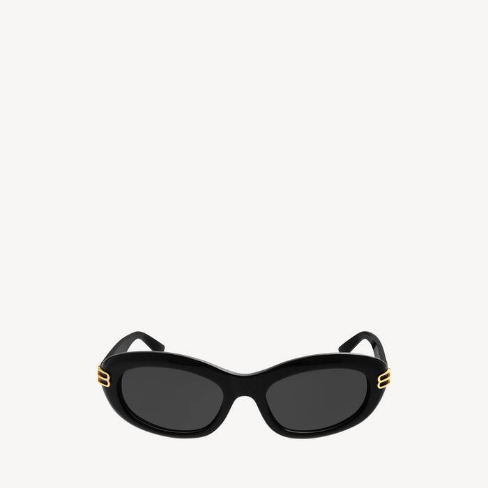 Women's Casino Round Sunglasses  in Black - Women | Balenciaga United States EN - Image 1