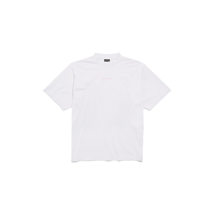 t-shirt balenciaga back fit medium