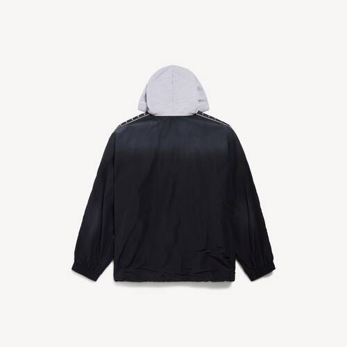 stripe trainingsjacke gro&szlig;e passform