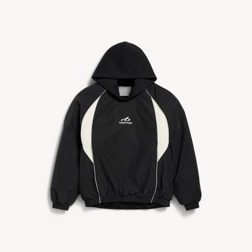 bodies hybrid zip-up outerwear hoodie