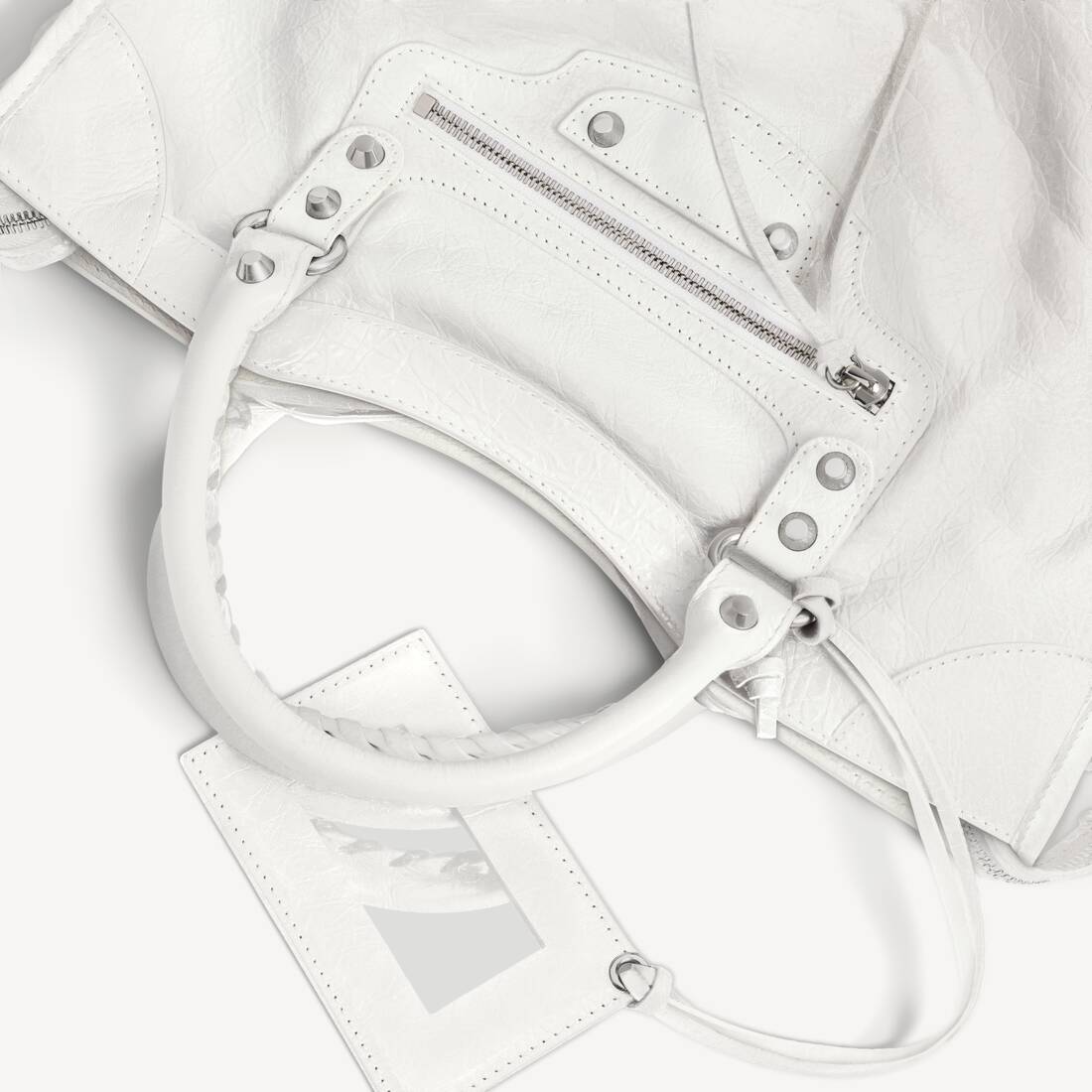 Le City Tasche Mittelgro&szlig; in Optisches Wei&szlig; | Balenciaga Deutschland DE - Image 6