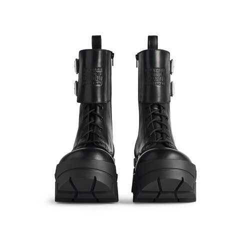 bulldozer combat lace-up boot