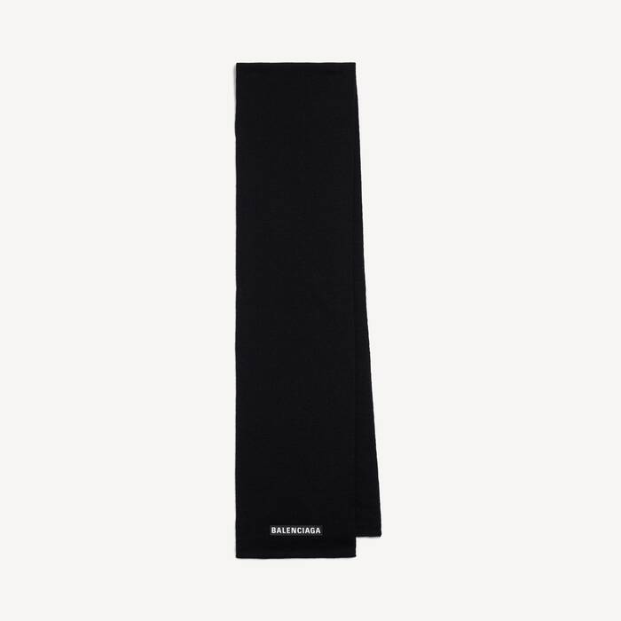 Patch スカーフ で ブラック | Balenciaga 日本 JA - Image 1