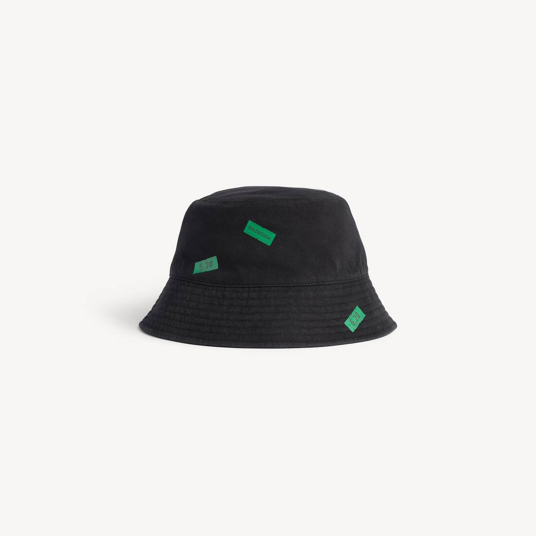520 Stickers Bucket Hat f&uuml;r Damen in Schwarz | Balenciaga Deutschland DE - Image 2