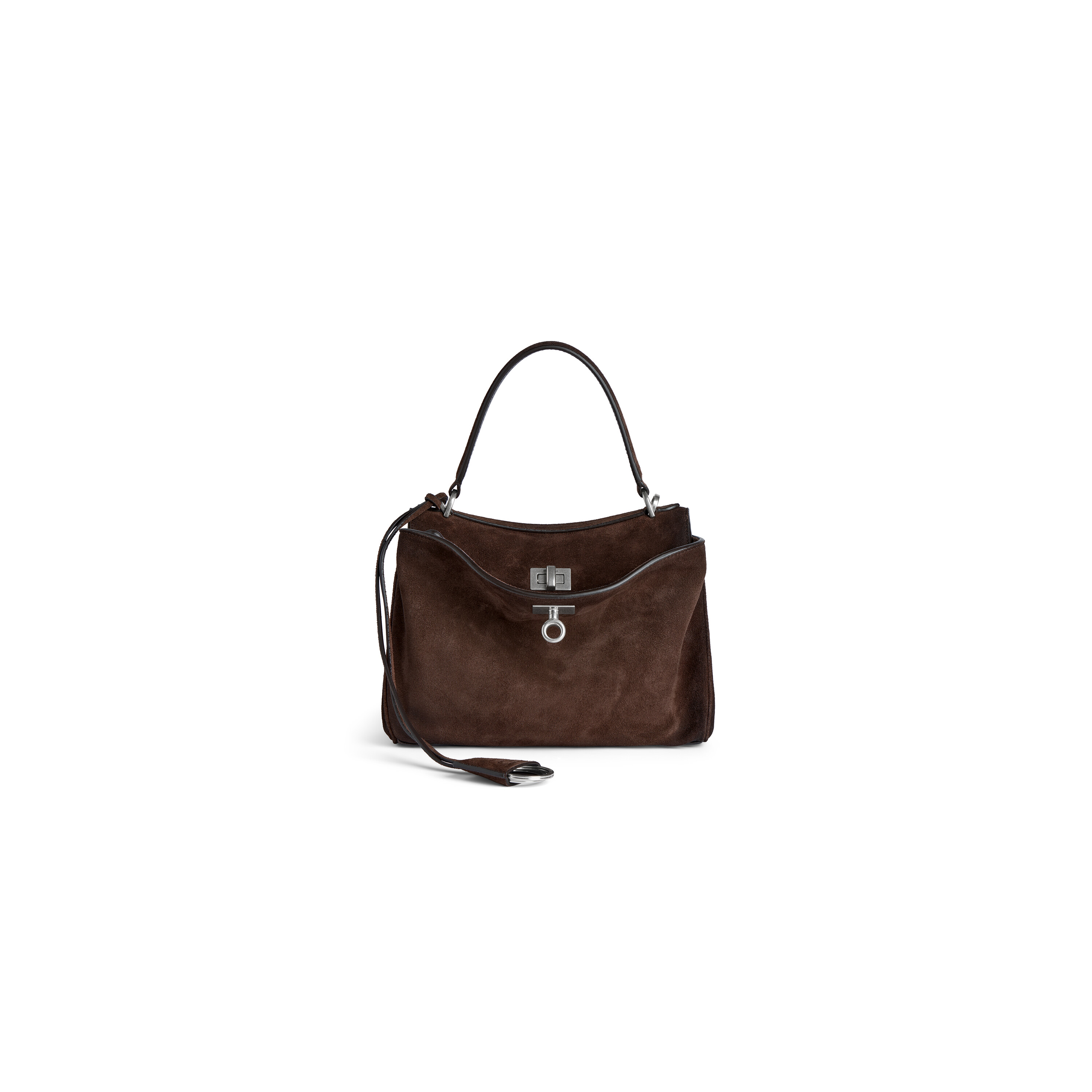 Women's Rodeo Handbag Mini in Espresso | Balenciaga US