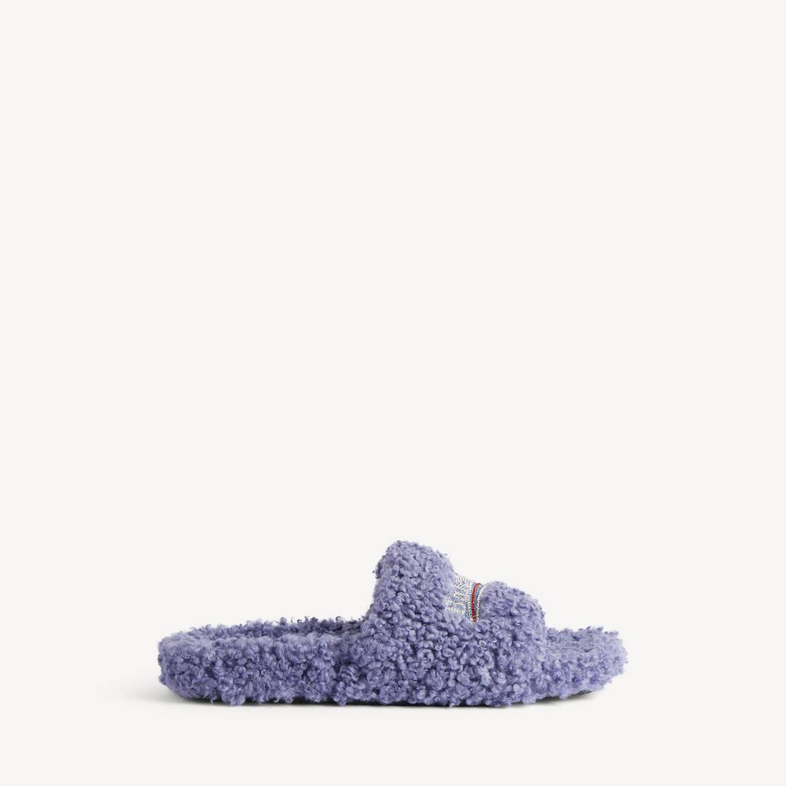 furry open mule — 654261W14C34398