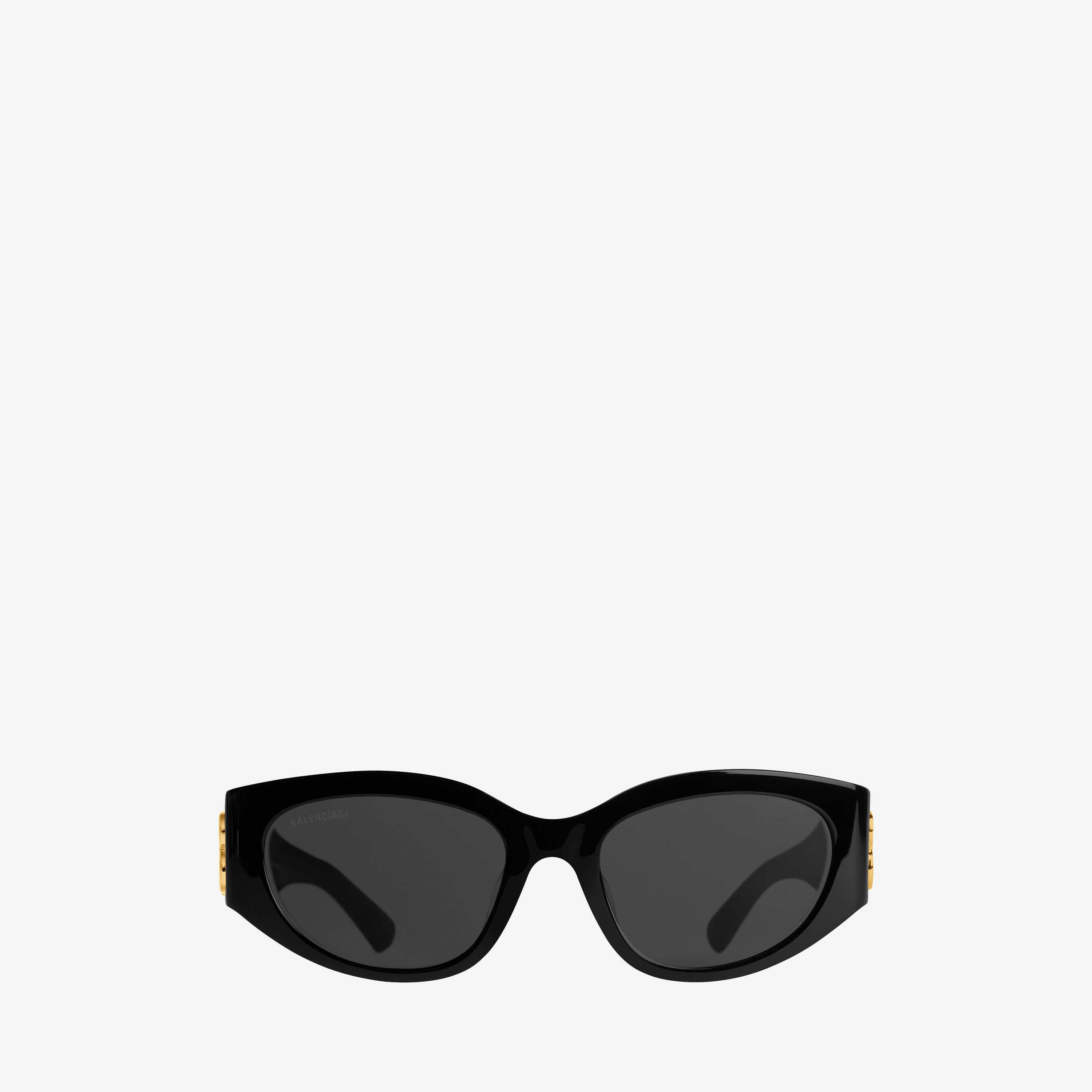BALENCIAGA バレンシアガ BOSSY ROUND BBロゴテンプル サングラス 眼鏡 アイウェア ブラック BB0324SK BALENCIAGA - BALENCIAGA バレンシアガ BOSSY ROUND BBロゴテンプル