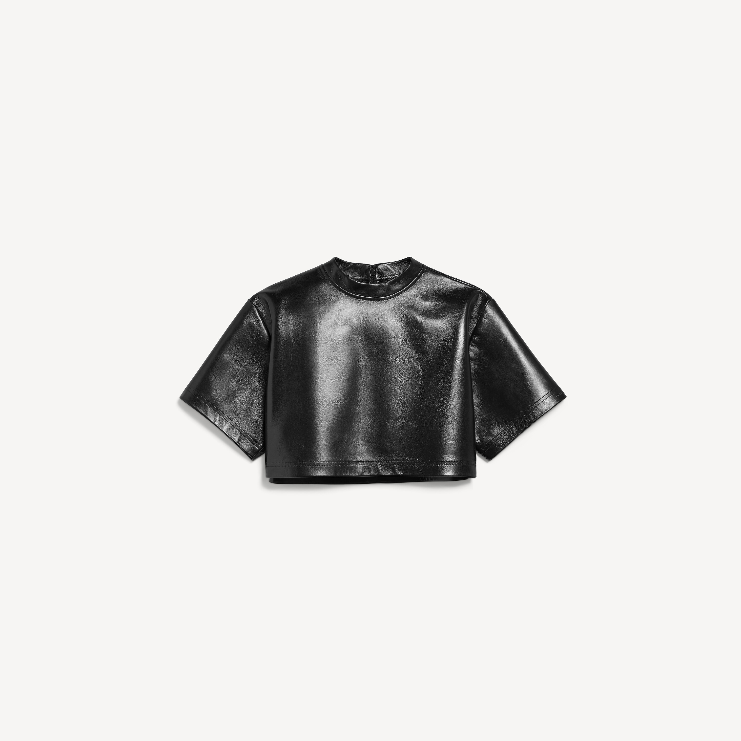 Women's Cropped T-shirt in Black