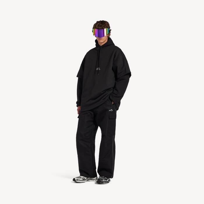 ブラック の メンズ Bodies 中綿入りレイヤードフーディ - メンズ | Balenciaga 日本 JA - Image 3