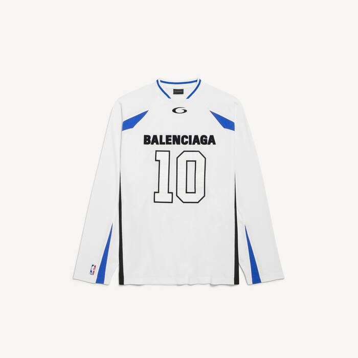 balenciaga | nba collaboration t-shirt a maniche lunghe oversize