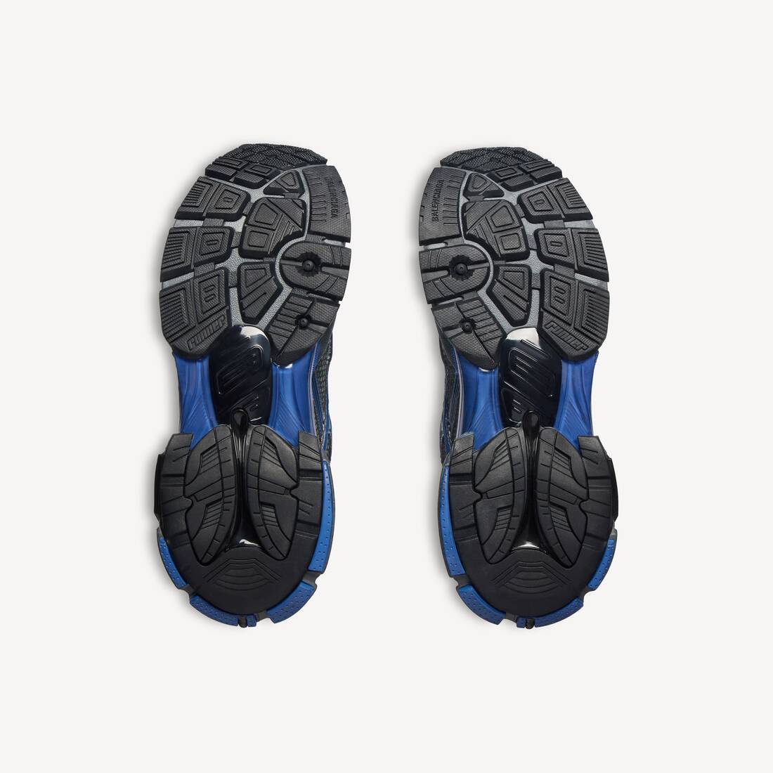 Sneaker Runner Gradient Mesh pour Homme en Noir/bleu/gris | Balenciaga Belgique FR - Image 6