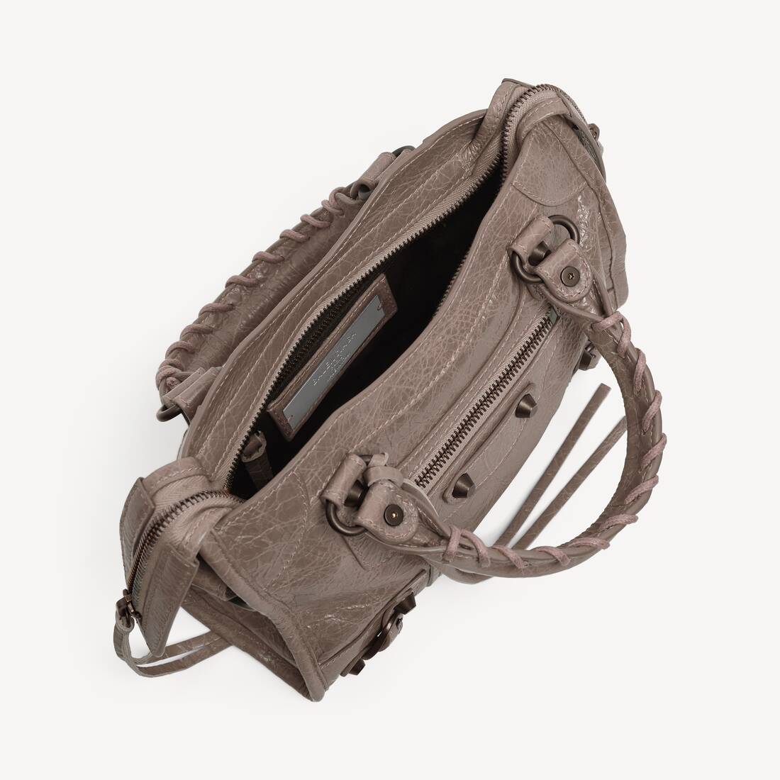 Women's Le City Bag Mini in Dark Noix | Balenciaga United Kingdom EN - Image 4