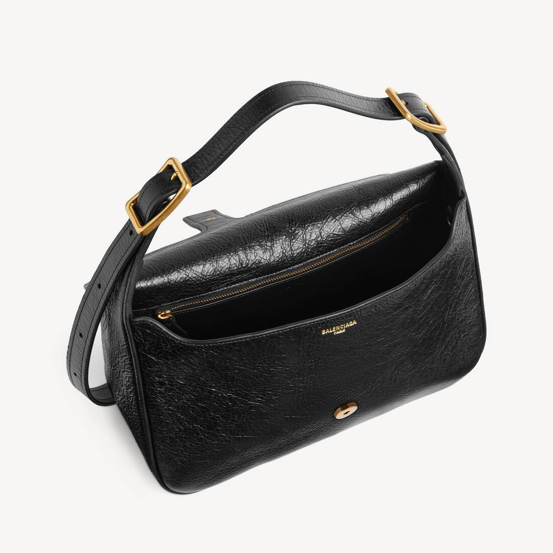 여성 클리카 숄더백 미디엄 블랙 | 발렌시아가 대한민국 KO - Image 5